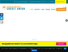Tablet Screenshot of caherdavincreditunion.ie
